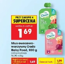 Mus owocowo-warzywny Dada Baby Food