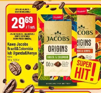 Kawa Jacobs Brazil&Colombia lub Uganda&Kenya