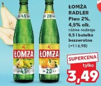 Łomża Radler Piwo 2%, 4,5% alk.