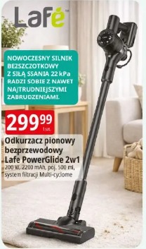 Odkurzacz pionowy bezprzewodowy Lafe PowerGlide 2w1