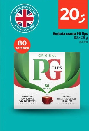 Herbata czarna PG Tips