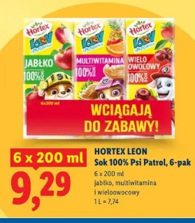 Hortex Leon Sok 100% Psi Patrol, 6-pak