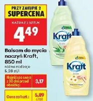 Balsam do mycia naczyń Kraft, 850 ml