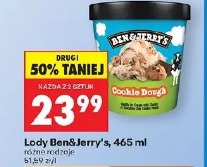 Lody Ben&Jerry's Cookie Dough