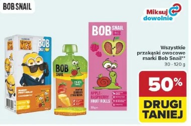 Wszystkie przekąski owocowe marki Bob Snail