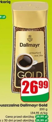 Kawa rozpuszczalna Dallmayr Gold