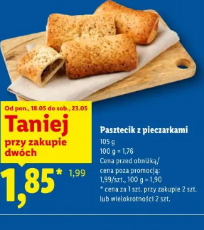 Pasztecik z pieczarkami