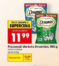 Przysmaki dla kota Dreamies, 180 g