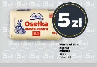 Masło ekstra osetka Miletto