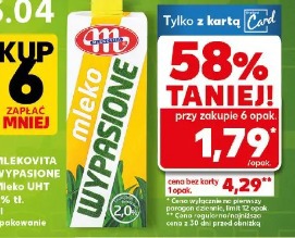 Mlekovita Wypasione mleko UHT