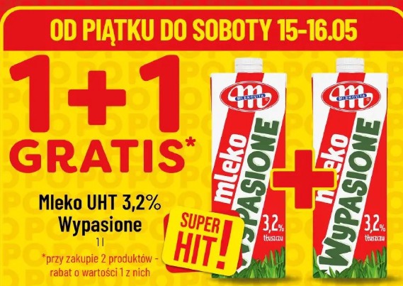 Mleko UHT 3,2% Wypasione