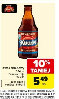 Kwas chlebowy Rycerski