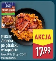 Morliny żeberka po góralsku w kapuście