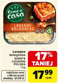 Lasagne bolognese WHAT'S COOKING POLSKA