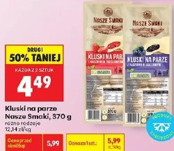 Kluski na parze Nasze Smaki