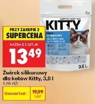 Żwirek silikonowy dla kotów Kitty