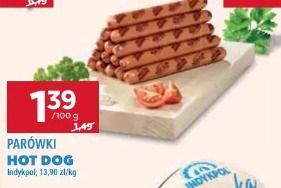 Parówki Hot Dog Indykpol