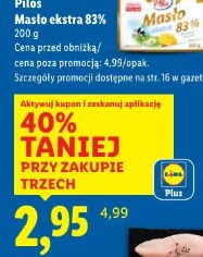 Pilos Masło ekstra 83%