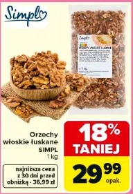 Orzechy włoskie łuskane SIMPL