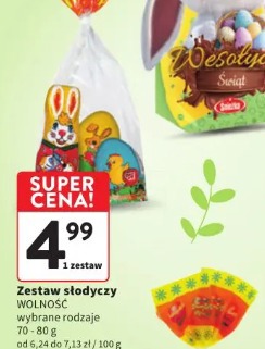 Zestaw słodyczy WOLNOŚĆ wybrane rodzaje