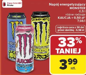 Monster napój energetyzujący