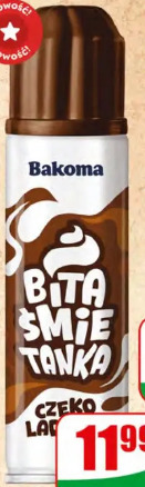 Śmietanka czekoladowa w sprayu Bakoma