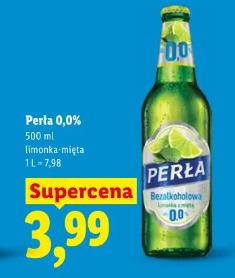Perła 0,0% limonka-mięta