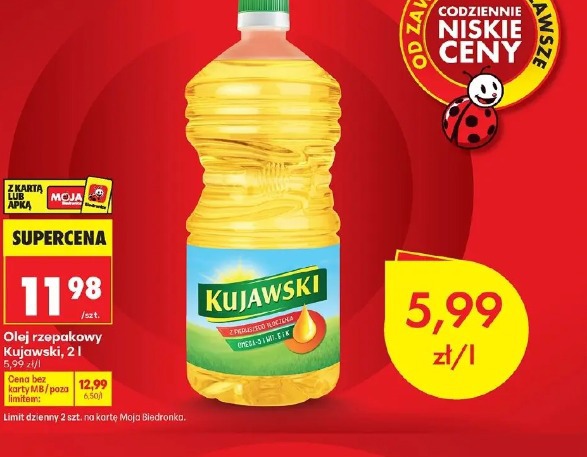 Olej rzepakowy Kujawski
