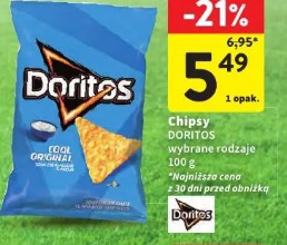 Doritos chipsy cool original