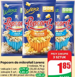 Popcorn do mikrofali Lorenz