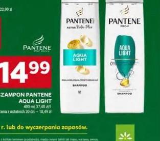Szampon Pantene Aqua Light