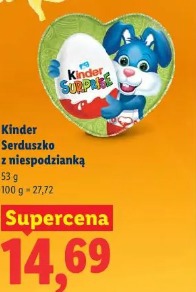 Kinder Serduszko z niespodzianką