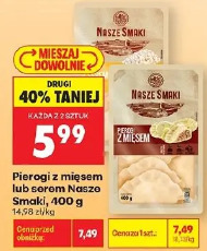 Pierogi z mięsem lub serem Nasze Smaki