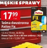 Taśma dwustronna Pattex Fix Henkel