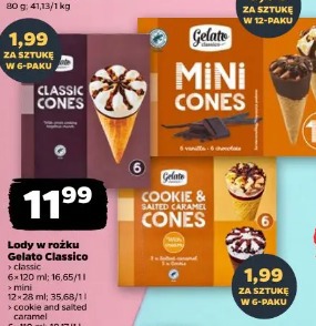 Classic cones Gelato Classico