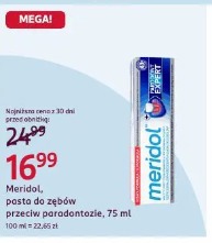 Meridol, pasta do zębów przeciw paradontozie