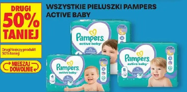 Wszystkie pieluszki Pampers Active Baby