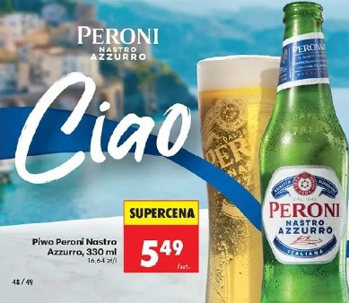 Piwo Peroni Nastro Azzurro