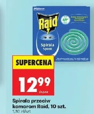 Spirala przeciw komarom Raid