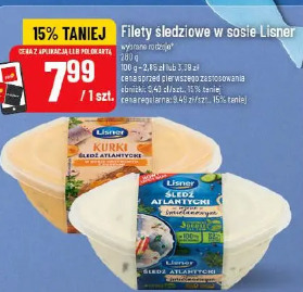 Filety śledziowe w sosie Lisner