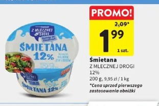 Śmietana Z Mlecznej Drogi 12%