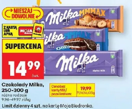 Czekolady Milka