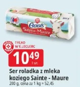 Ser roladka z mleka koziego Sainte - Maure