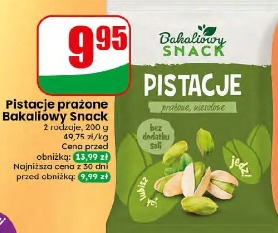 Pistacje prażone Bakaliowy Snack
