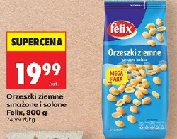 Orzeszki ziemne smażone i solone Felix