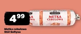 Metka cebulowa Stół Sołtysa
