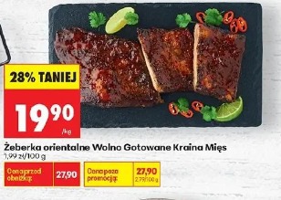 Żeberka orientalne Wolno Gotowane Kraina Mięs