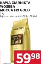 Kawa ziarnista Woseba Mocca Fix Gold