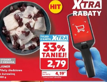 Lisner Filety śledziowe z żurawiną
