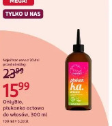 OnlyBio, płukanka octowa do włosów